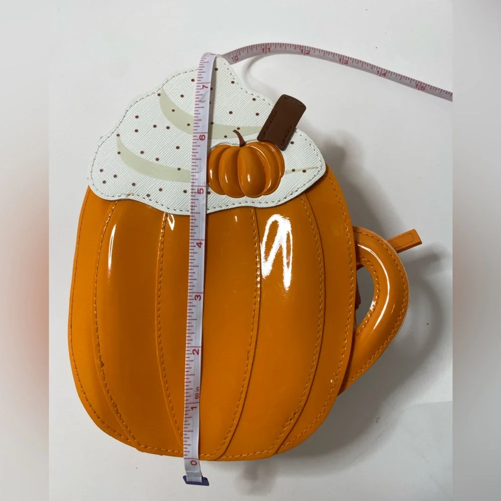 NWT Bath & Body Works Pumpkin Latte Cosmetic Bag